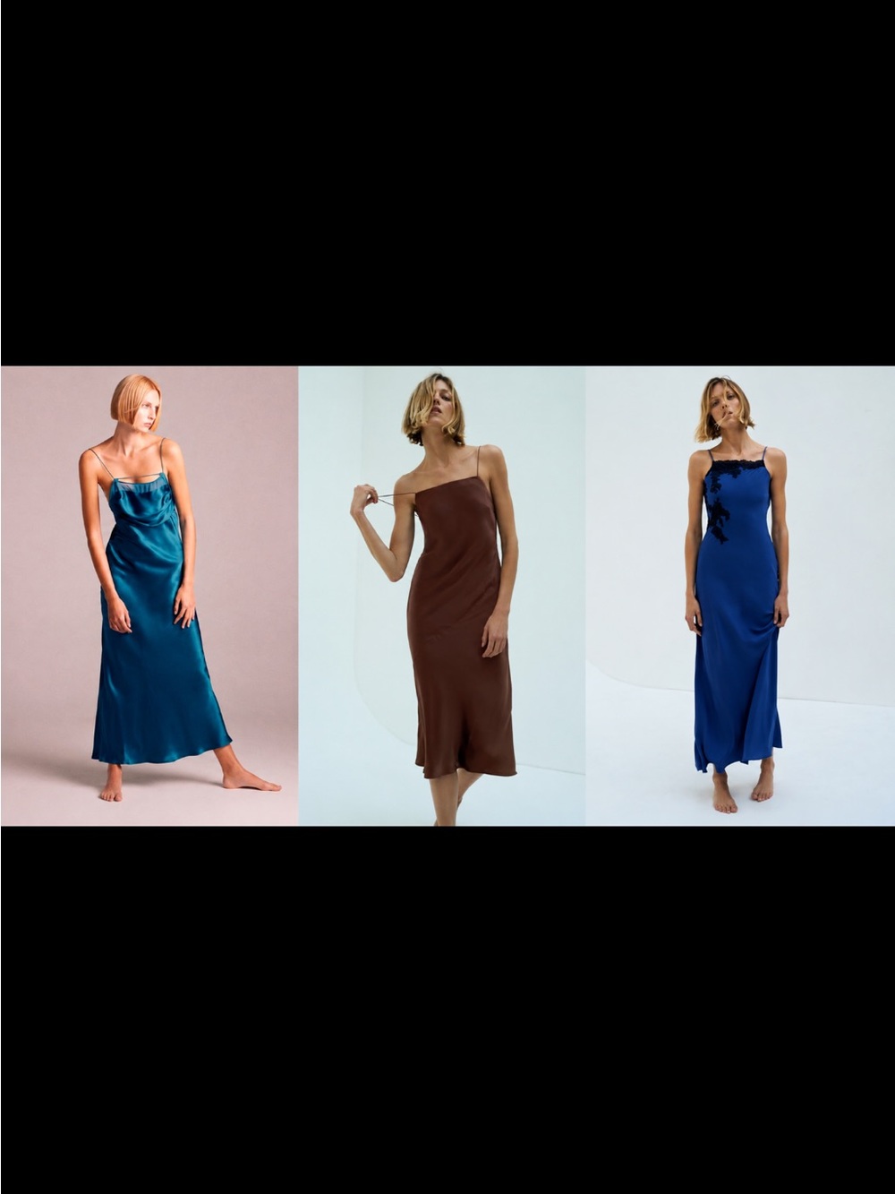 Zara Silk Slip Dress
